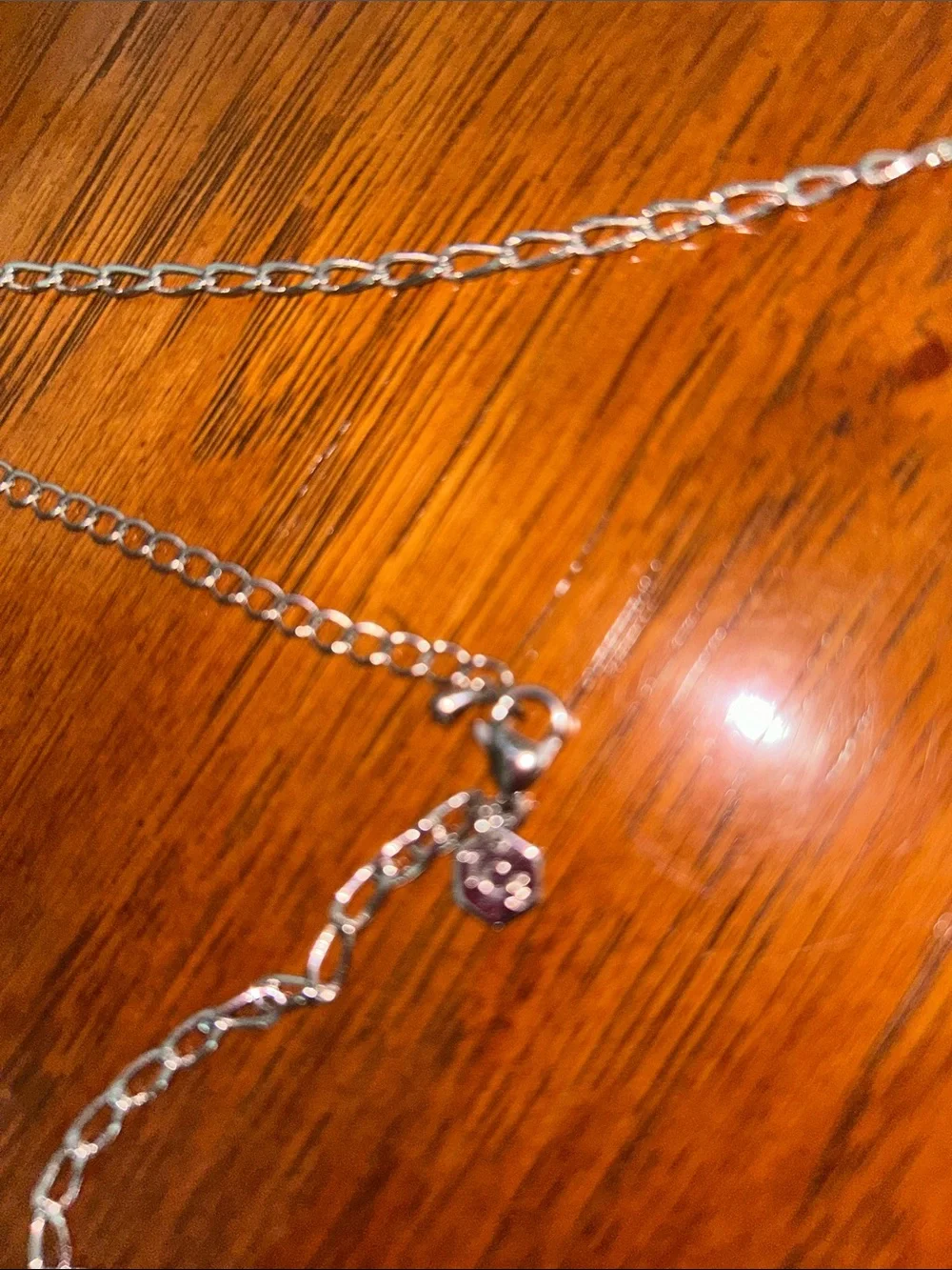 Touchstone Crystal Silver-Tone Clear Baguette Necklace and Earrings